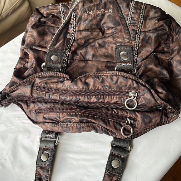 Authentic Lancaster designed brown shoulder bag . - Picture 12 of 16